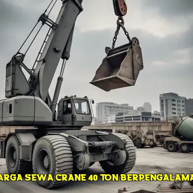 Mengenal Harga Sewa Crane 40 Ton untuk Proyek Anda